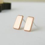 Geometric earrings . Small ..