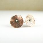 Delicate stud earrings . Sm..