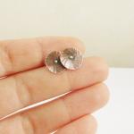 Delicate stud earrings . Sm..