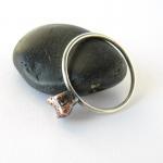 Minimalist ring. Freeform c..