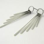 Sterling silver earrings . ..