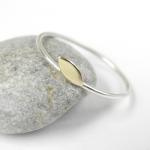Simple minimalist ring. Gol..