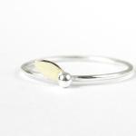 Delicate ring. Sterling sil..