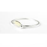 Delicate ring. Sterling sil..